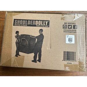 Genuine Shoulder Dolly 2 Person Lifting Straps Moving Furniture System